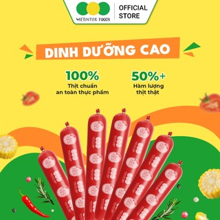 Combo 20 Gói 100 Cây Xúc Xích Tiệt Trùng S2 Vietinter Foods (Cây 21g)