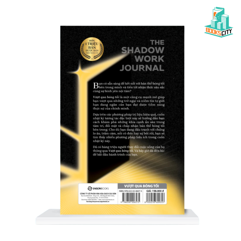 Sách - Vượt Qua Bóng Tối - The Shadow Work Journal - Keila Shaheen