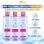 Bộ 3 Nước Tẩy Trang SoOne Dưỡng Ẩm Mềm Mịn Cho Da Khô, Da Nhạy Cảm Nắp Hồng Micellar Water (390mlx3)