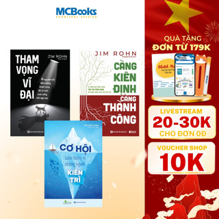 Sách - Combo Sách Jim Rohn Đánh Thức Năng Lực, Kỷ Luật Và Tư Duy Thành Công