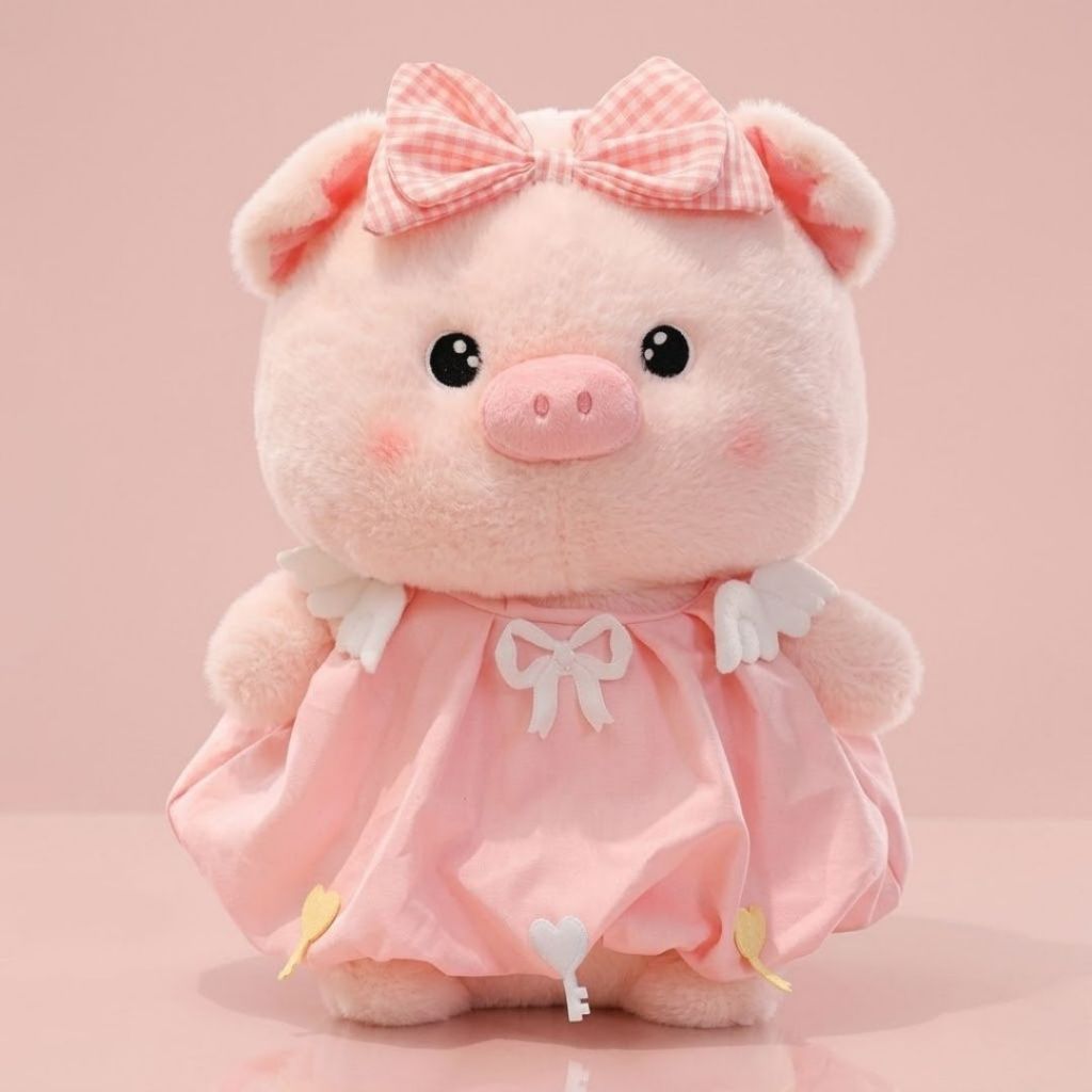 Gấu Bông Heo Con Mini Mẫu Đa Dạng Đáng Yêu, Heo Nhồi Bông Cao Cấp Lông Mịn Làm Quà Tặng Sinh Nhật Dễ Thương Cho Bé