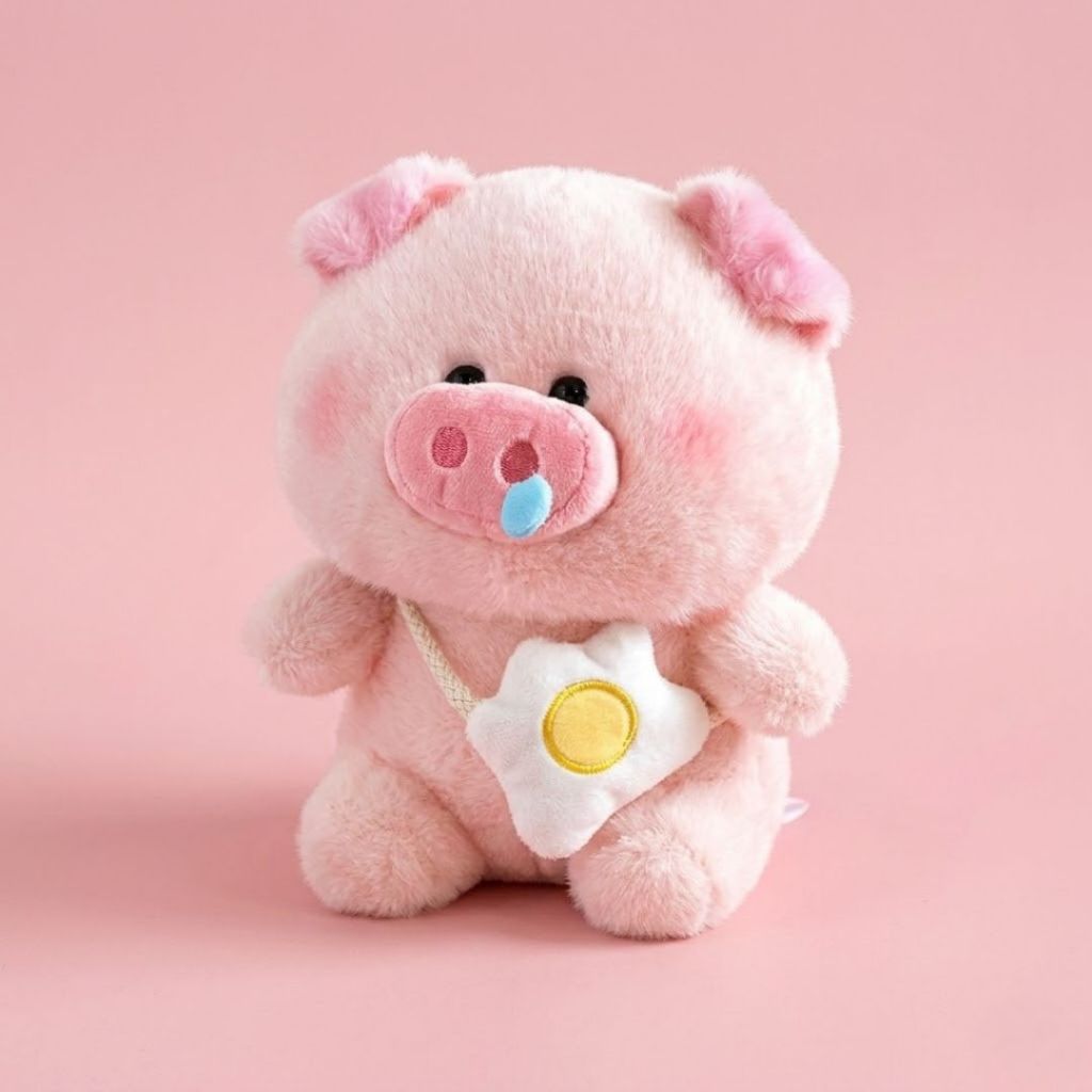 Gấu Bông Heo Con Mini Mẫu Đa Dạng Đáng Yêu, Heo Nhồi Bông Cao Cấp Lông Mịn Làm Quà Tặng Sinh Nhật Dễ Thương Cho Bé