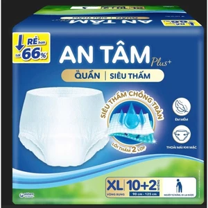 Tã quần An Tâm siêu thấm M10/L10/XL10