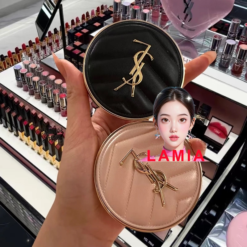 Phấn Nước Cushion Y* .S.* L Full size Touche Éclat Glow Pact phiên bản limited Hồng
