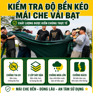 Lều Mái Che Gian Hàng Chống Nắng Ngoài Trời, Chống UV, Dùng Cho Quán Ăn, Chợ Đêm, Sự Kiện Ngoài Trời