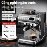 Japan kawu máy pha cà phê tự động Espresso 20 bar máy pha cà phê mini Bọt sữa siêu mịn có thể xay — ảnh 1