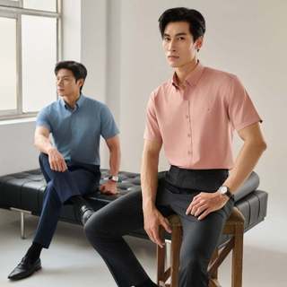 [T7_SALE 30%_HT] Áo Sơ Mi Cộc Tay Thiết Kế 1SMCB609 Biluxury Form CASUAL Kháng Khuẩn Bền Màu