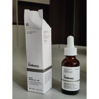 Serum The Ordinary Alpha Arbutin 2% + HA 30ml, làm trắng da, làm mờ đốm đen Dưỡng trắng Phục hồi da