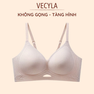 Áo lót nữ mút mỏng 1cm không gọng, co giãn thoải mái A 5517 - Áo cotton gân thấm hút mồ hôi BC_CHIC LINGERIE