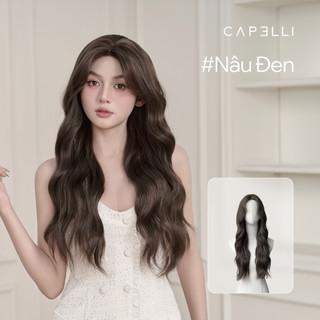 Tóc Giả Nguyên Đầu Dệt Kim CAPELLI Xoăn Sóng Mái Bay Calista Wig