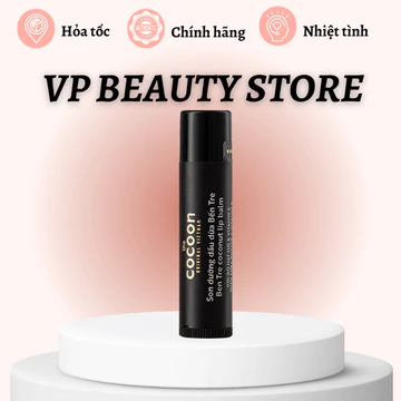 Son Dưỡng Dầu Dừa Bến Tre Cocoon Hỗ Trợ Cấp Ẩm Môi Mềm Mịn Chống Khô Nẻ 5g