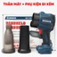 Máy Thổi Hút Bụi 2IN1 Pin BOSSUN BS-PL2IN1 21V, Áp Lực Gió 1000G Không Chổi Than, 3 Tốc Độ