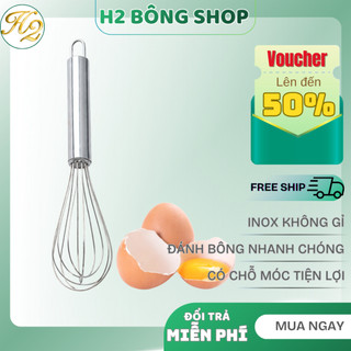 Cây Phới Đánh Trứng, Khuấy Bột Inox