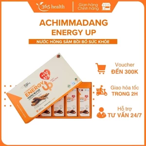 Nước Hồng Sâm Achimmadang Energy UP Hàn Quốc (Hộp 30 gói x 12ml) - Nhập Khẩu Hàn Quốc