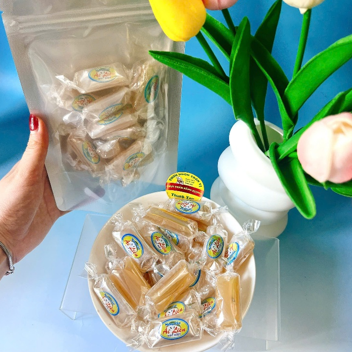 200g/100g Kẹo Mãng Cầu Ái Liên_Đặc Biệt_ăn vặt, food, ngon