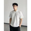 Áo Phông Oversize Luminos V-Neck - Áo Phông Cổ V Cách Điệu Vải Cotton Gân Chéo Loại 1 Dày Dặn 260GSM Chống Nhăn
