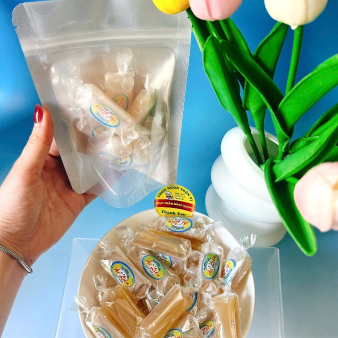 200g/100g Kẹo Mãng Cầu Ái Liên_Đặc Biệt_ăn vặt, food, ngon