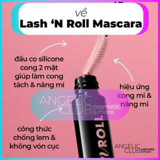 elf Lash ‘N Roll Mascara, Mascara làm cong mi, tơi mi tự nhiên, nhẹ mi.