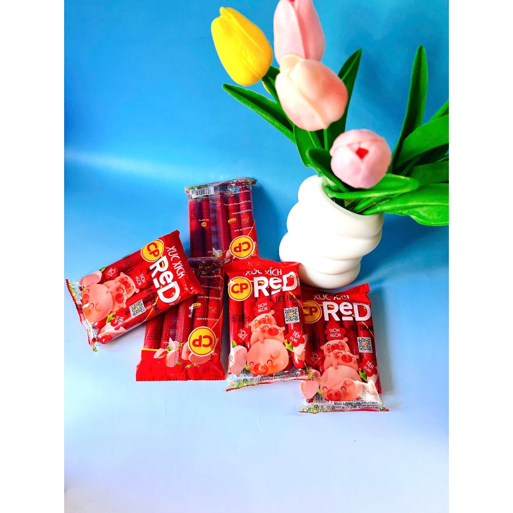Combo 5 gói Xúc Xích tiệt trùng CP( 200g/1 gói)_Cây Lớn
