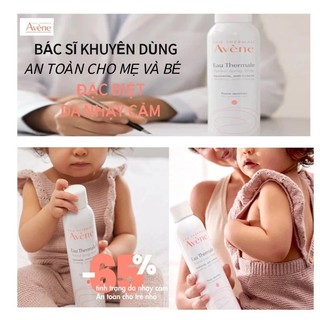 Xịt Khoáng Avène Xịt Cấp Ẩm Avène Thermal Spring Water Làm Dịu Da Tức Thì 300ml - Skinora Beauty