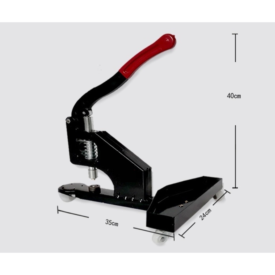 Máy dập khuy bạt BEDO cối hoa sen - Máy đục ore, đóng khoen bạt quảng cáo nhanh, chắc chắn, bền bỉ