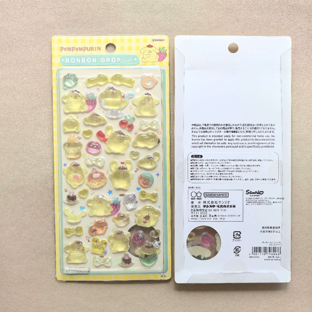 Sticker 3D Pha Lê Hình Sanrio – Hello Kitty, Melody, Cinnamoroll – Tem Dán Ốp Điện Thoại Chống Nước,  Đồ DIY Cực Xinh