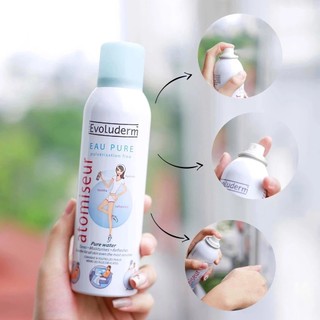 Xịt Khoáng Evoluderm Xịt Khoáng Cấp Ẩm Làm Dịu Da Evoluderm Cấp Nước Cho Mùa Hè 150ml 400ml - Skinora Beauty