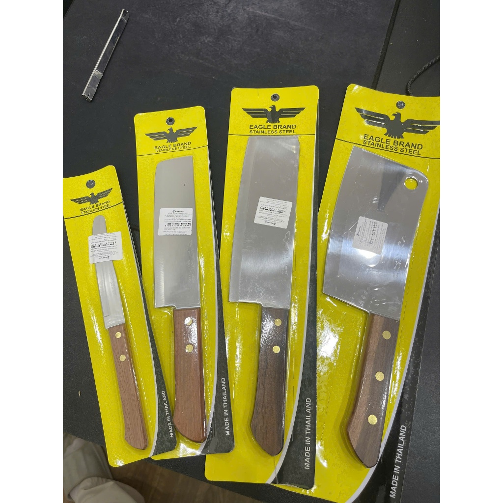 Bộ 4 Món Dao Eagle Thái Lan Cao Cấp Thép Không Gỉ , Phù Hợp Cho Mọi Gian Bếp - PrettyKitchenn