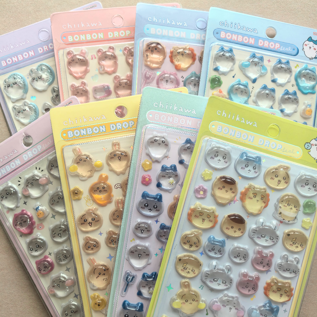 Dán Điện Thoại 3D Pha Lê Chiikawa – Usagi Momonga Hình Khối Đáng Yêu, Sticker DIY Chất Liệu Cao Cấp Mới Nhất