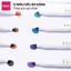 Bút Màu Ma Thuật In Hình Nổi Trên Nước 12 Màu Tặng Kèm Thìa Sứ Ngòi 1.2mm Viết Được Trên Bảng Trắng
