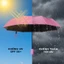 Ô dù tự động 2 chiều Nason Beauty Umbrella, che nắng, che mưa, ngăn 99% UV, chống thấm nước
