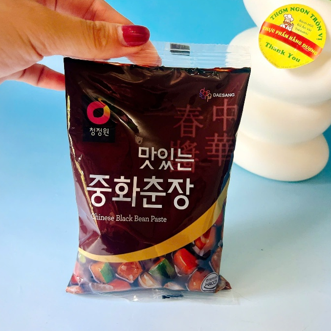 1KG SỐT TƯƠNG ĐEN HÀN QUỐC (GỒM 4 GÓI 250G)