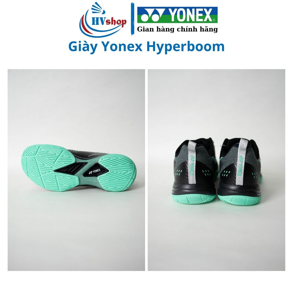 Giày cầu lông Yonex Hyperboom Lite chính hãng, da PU dễ dàng vệ sinh, chống trơn trượt tốt - HVShop