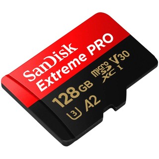 Thẻ Nhớ MicroSDXC SanDisk Extreme Pro 128GB A2 V30 U3 4K đọc 200MB/s, ghi 90MB/s (Đen)