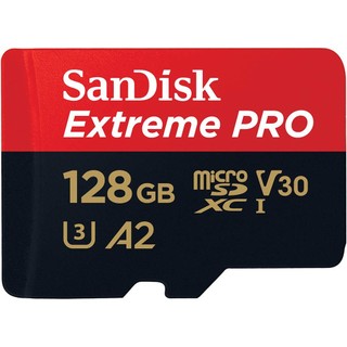 Thẻ Nhớ MicroSDXC SanDisk Extreme Pro 128GB A2 V30 U3 4K đọc 200MB/s, ghi 90MB/s (Đen) - Phụ Kiện Nhất Tín