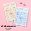 Combo 5/10 Vở Kẻ Ngang Happy Day ClassMate Vở Viết B5 Giấy Mịn Ăn Mực, Bìa Chống Nước 72/120/200 Trang 60gsm