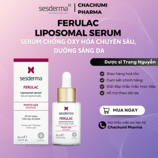 Tinh Chất Sesderma Ferulac Liposomal Serum 30ml – Serum Chống Oxy Hóa Chuyên Sâu, Dưỡng Sáng Da