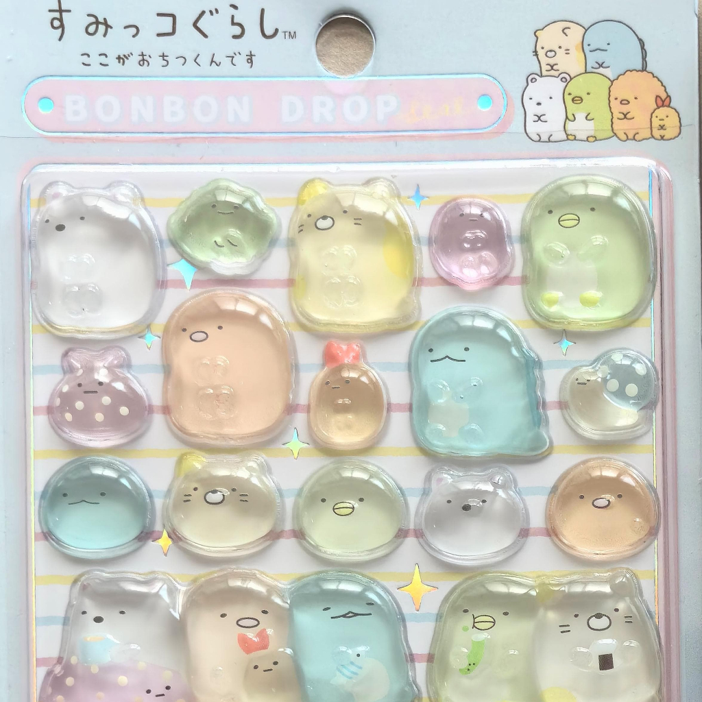 Sticker 3D Pha Lê Hình Sumikko Gurashi & Tamagotchi – Decal Dán Sổ Tay, Trang Trí DIY, Keo Cực Đẹp, Dễ Dán Cho Học Sinh
