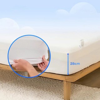 Ga giường thun lạnh Vua Nệm Doona Tencel chống thấm cho bé, Ga chống thấm thoáng mát mùa hè