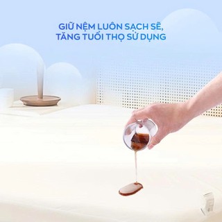 Ga giường thun lạnh Vua Nệm Doona Tencel chống thấm cho bé, Ga chống thấm thoáng mát mùa hè