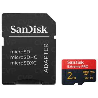 Thẻ nhớ MicroSDXC SanDisk Extreme Pro 2TB A2 V30 U3 4K đọc 200MB/s ghi 140MB/s - Phụ Kiện Nhất Tín