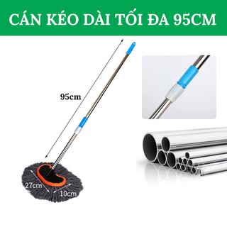 Cây Lau Rửa Xe Ô Tô Cán Dài,Có Thể Kéo Dài, Sợi Lau Mềm - Chổi Dài VER 4