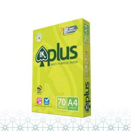Giấy A4 Ik Plus 70gsm Reams - Xuất Xứ Indonesia, In Sắc Nét Không Kẹt Giấy