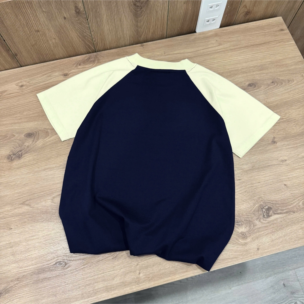 Áo Thun Trơn Phối Tay Màu Xinh Yêu, Chất Cotton Mềm Mịn, Có Kèm Hình Thật.