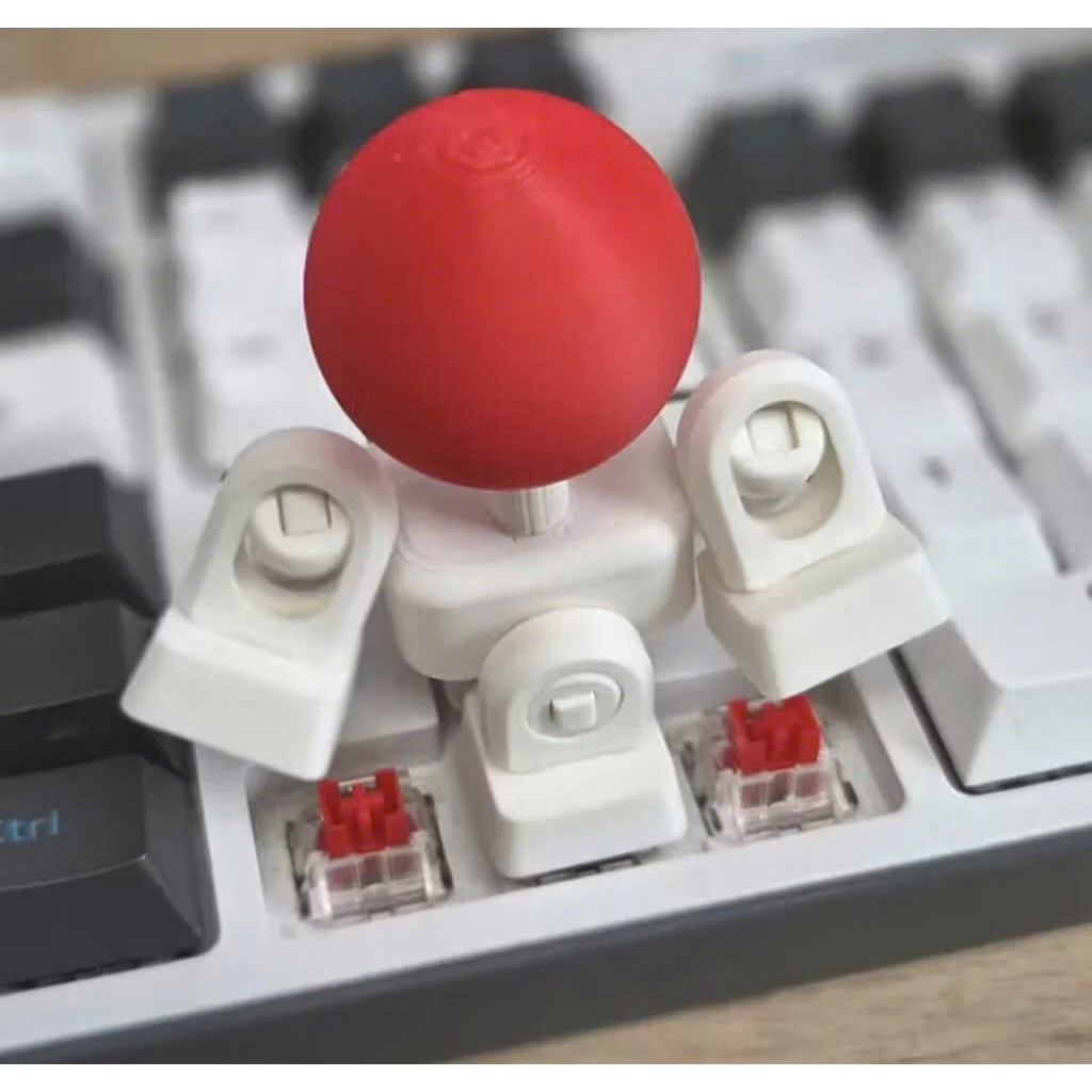 Joystick Keycap Biến Bàn Phím Thành Tay Cầm Arcade - Hỗ Trợ Chơi Game