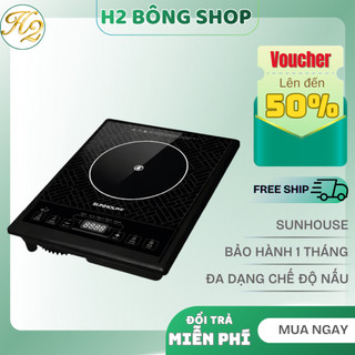 Bếp hồng ngoại cơ Sunhouse SHD6011 2000W, Bếp điện nhiều chế độ