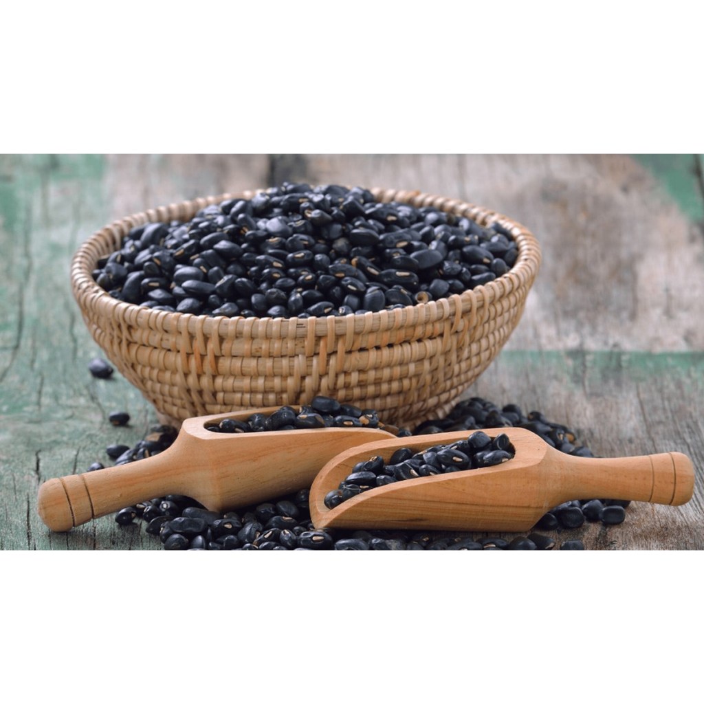 Đỗ đen ruột xanh sống, đỗ đen xanh lòng (đậu đen ruột xanh) - Hạt to đều - Bở - Thơm ngon - Bùi ngậy [GIÁ TỐT NHẤT]