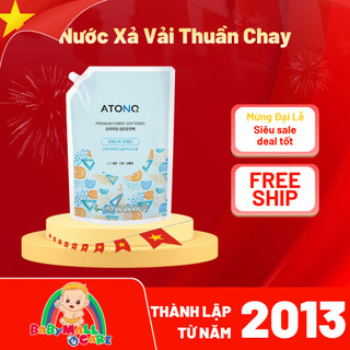 Nước Xả Vải Thuần Chay ATONO2 Cao Cấp pH Trung Tính An Toàn Cho Bé Sơ Sinh | Babymall & Care