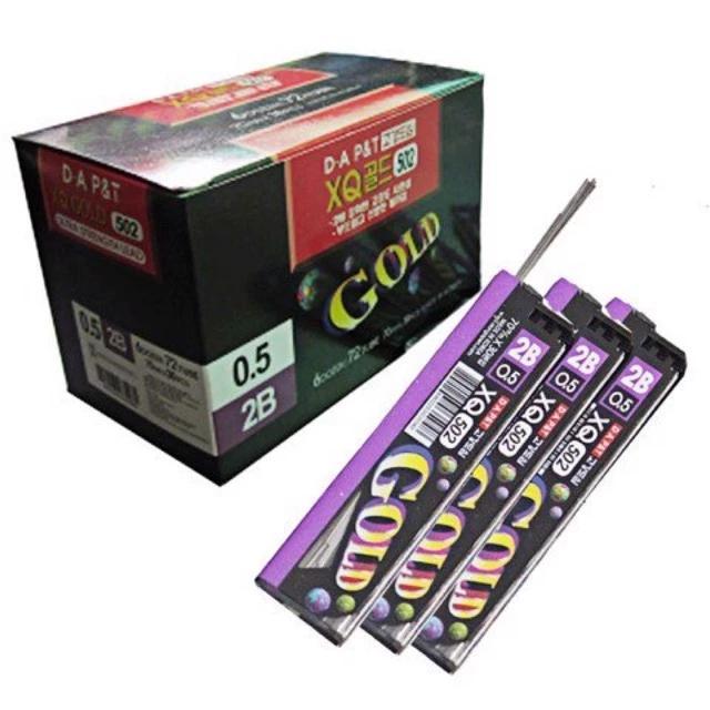 Ngòi Bút Chì Bấm Gold 2B Ngòi 0.5mm