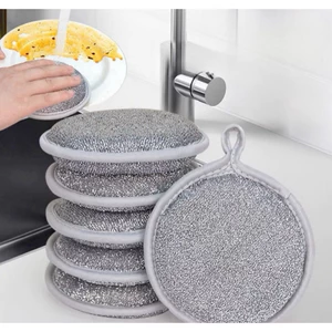 Combo 5 MIẾNG RỬA CHÉN SỢI KIM LOẠI 3 LỚP CHUYÊN DỤNG RỬA CHÉN ,BÁT, ĐĨA CỌ XOONG, NỒI, CHẢO